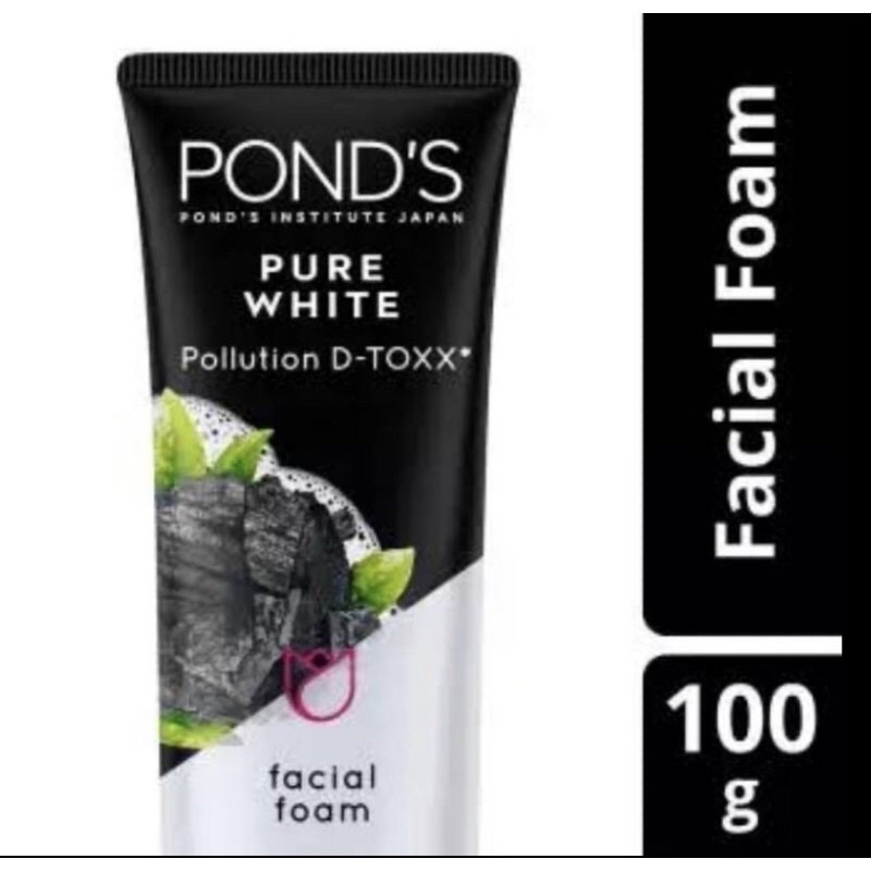 Ponds Facial Wash Pure Bright 100G - Sabun Muka, Facial Foam, Sabun Pembersih Muka