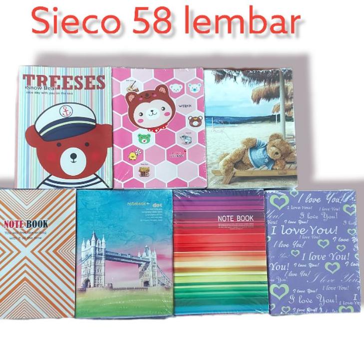 

ペ Buku Tulis Sieco 58 Lembar 1pak isi 10 buku Algold 58 Sidu 58 Vision 58 Recomend