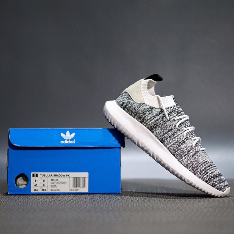 Adidas Tubular Shadow PK Black White - ORIGINAL 100%