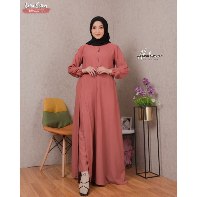 Gamis Laila setcel 100% original al faro