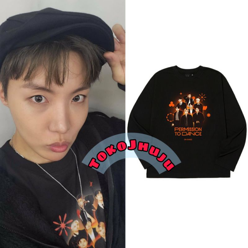 Basic Sweater  BTS J-hope style Permission To Dance On Stage print DTF