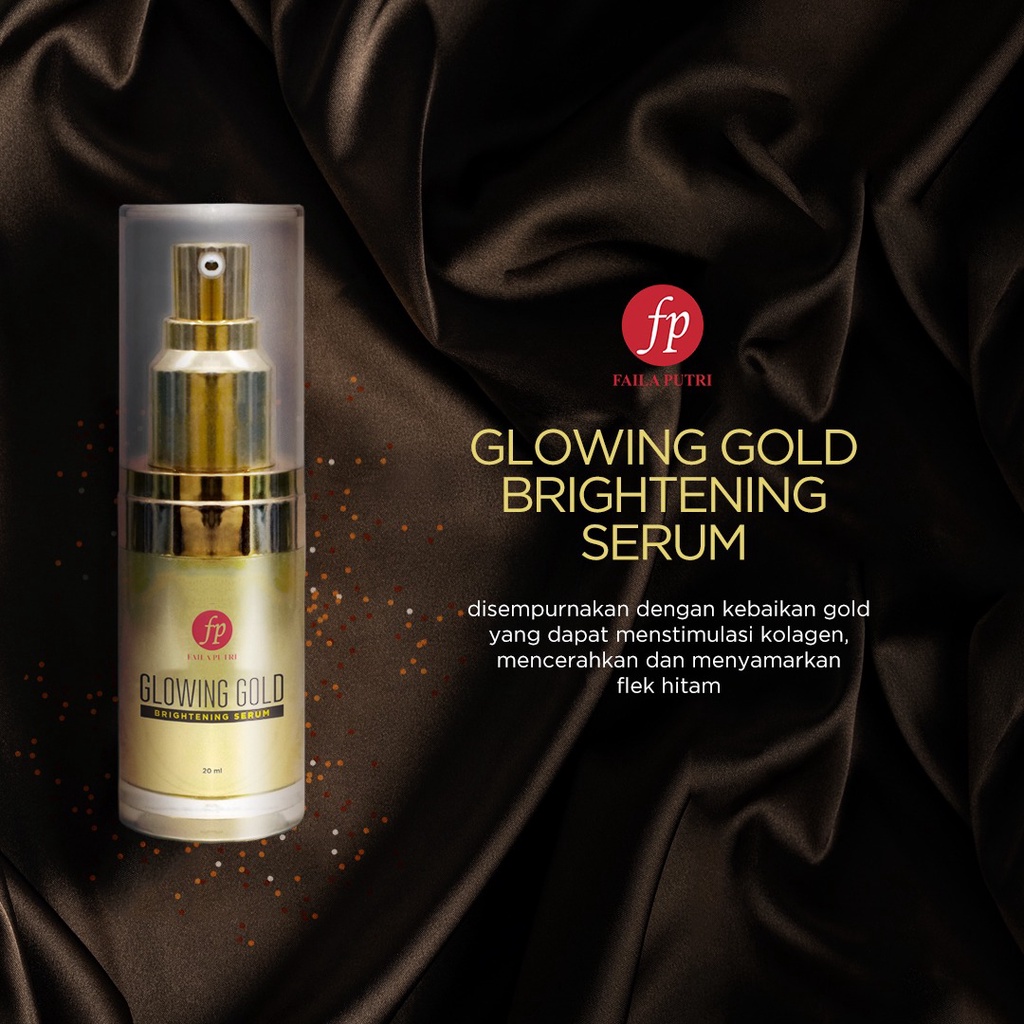 NEW WHITENING GOLD SERUM FAILA PUTRI BPOM - SERUM WHITENING EXTRA GOLD FP ORI BPOM