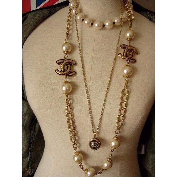 preloved gucci kalung jam gucc* watch necklace authentic