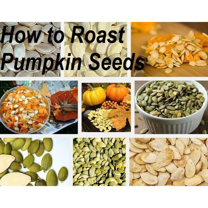 

Pumpkin Seed - Biji Labu Kupas - Oven - Roasted - Matang 500 Gr