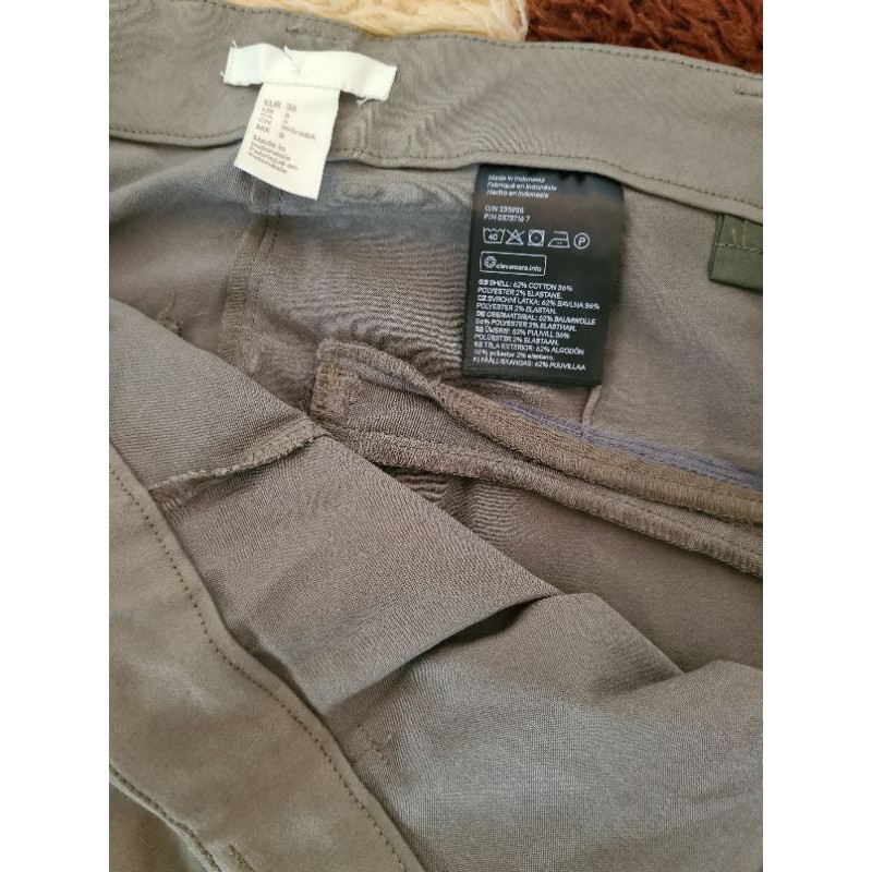 celana hnm olive green