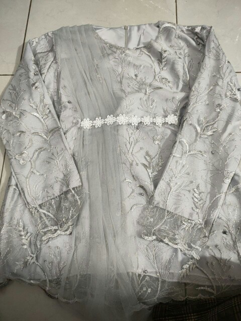 Batik Couple Kebaya Set Karina2 Series Tunangan Lamaran Wisuda Kondangan Kekinian 2021