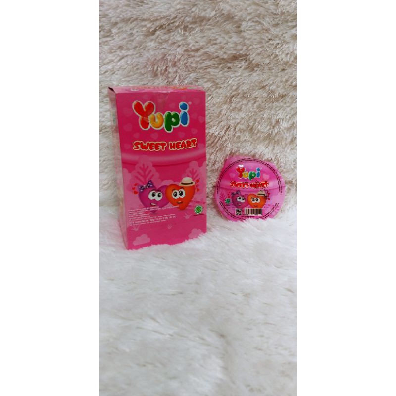

Yupi Sweet Heart Box Isi 20 180Gr