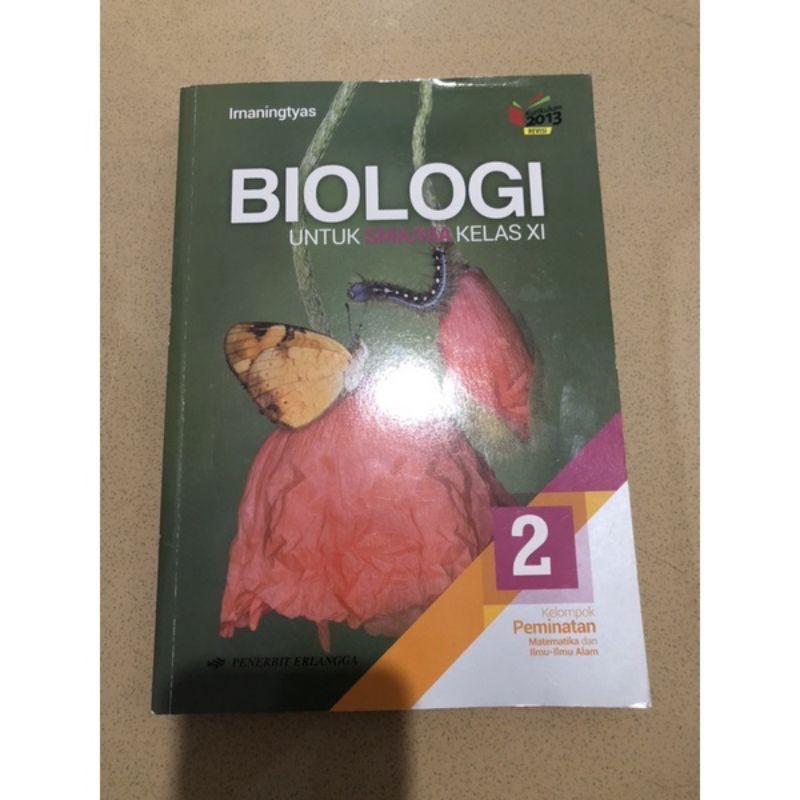 Biologi untuk SMA/MA kelas XI Erlangga