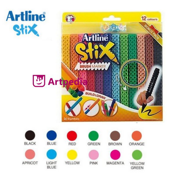 

Produk Eksklusif Artline Stix Brush Marker Set 12 Eksklusif