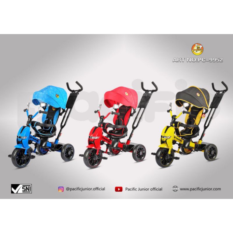 Sepeda anak roda tiga Pacific 9952