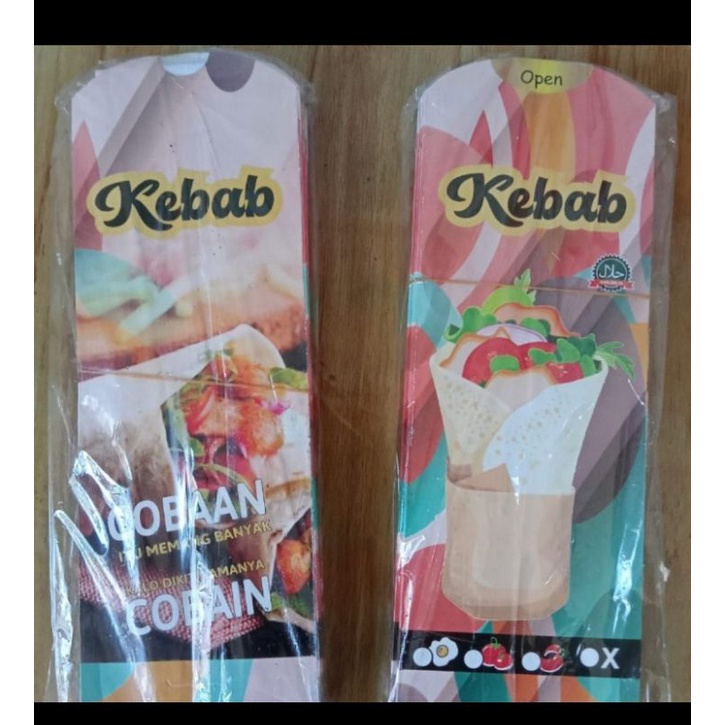 

Kotak Kebab isi 20 (gambar random)