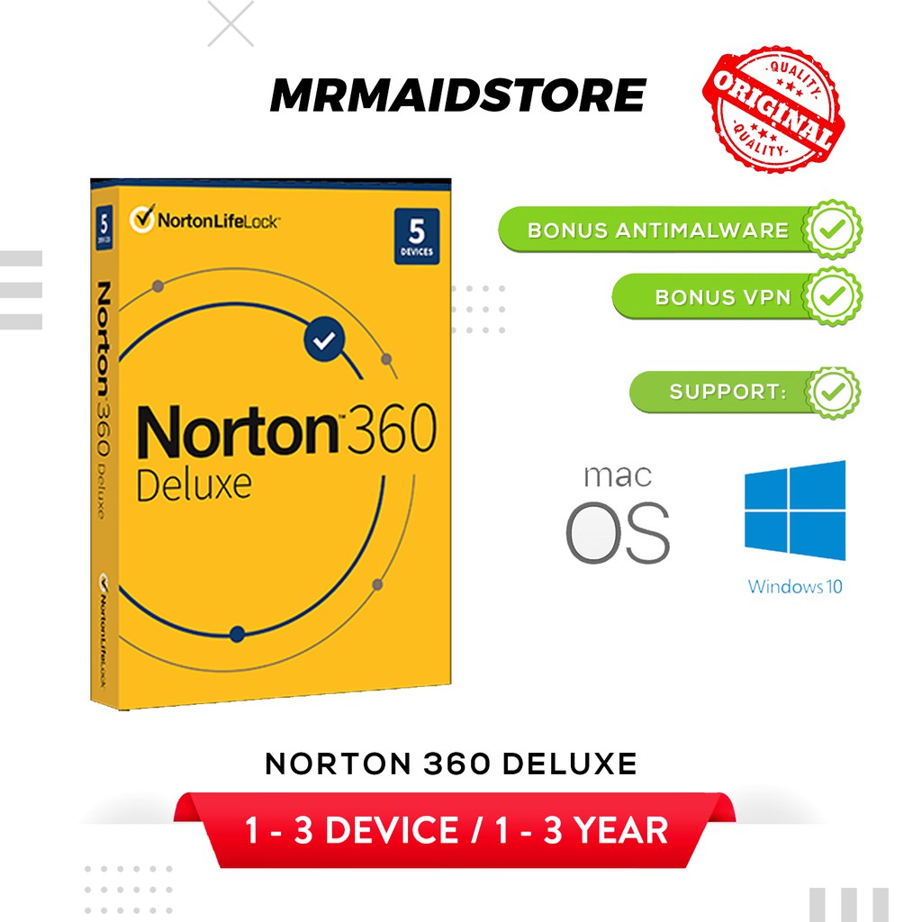 Antivirus Norton 360 Deluxe Antivirus Original Latest Version