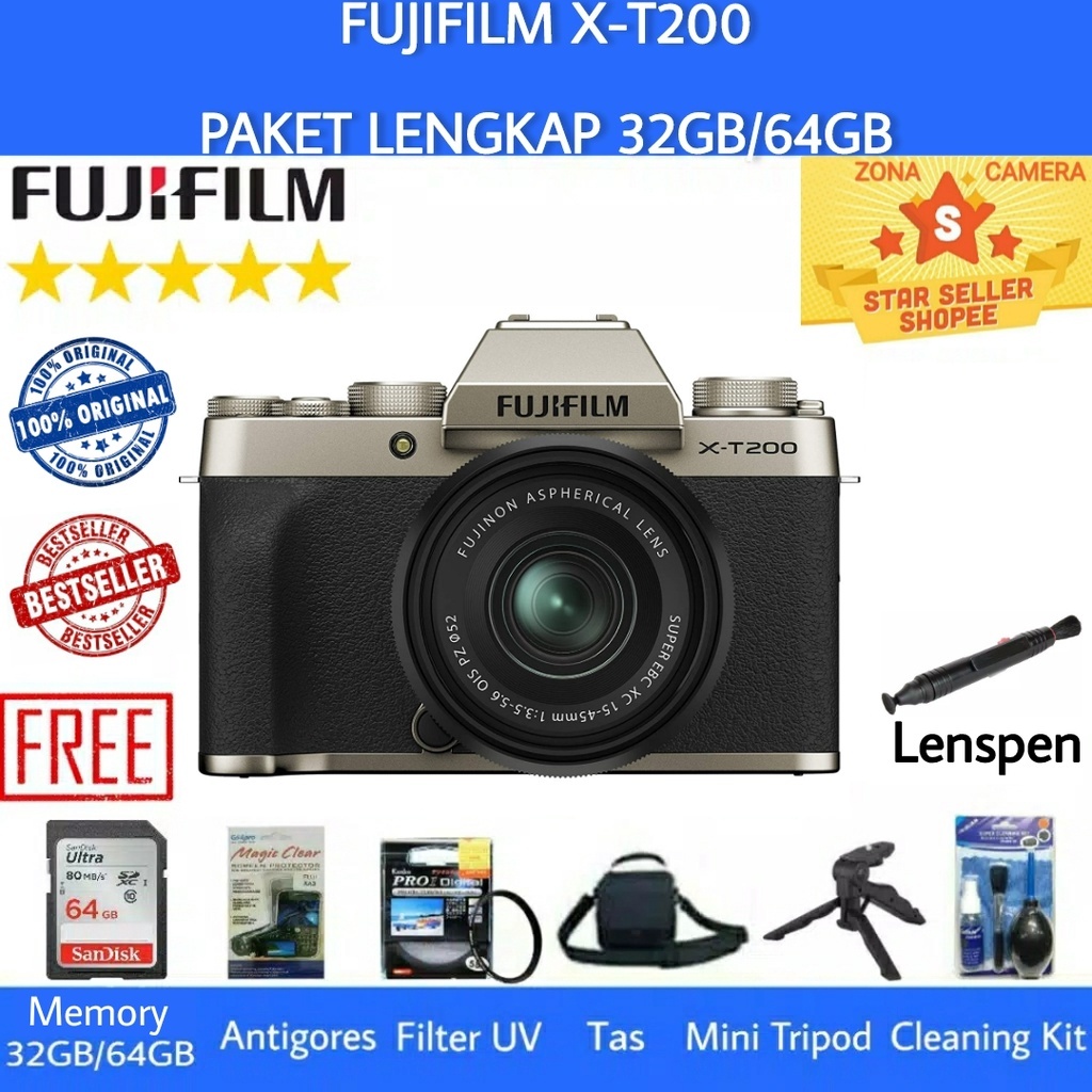 jual fujifilm xt200