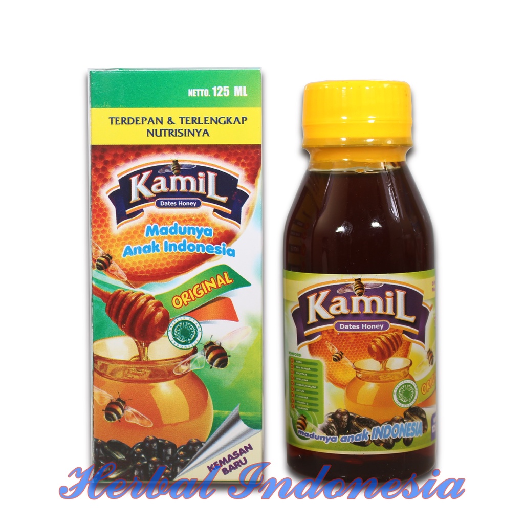 Madu Kamil Anak Rasa Original Isi 125ml - Dates Honey - Nafsu Makan Anak