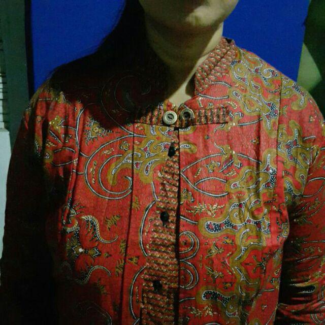 Batik Couple Sarimbit Kantor Murah M L Xl Xxl