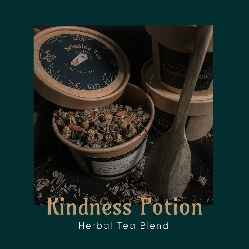 

Kindness Potion by Seladine Tea | Ramuan Teh Herbal dari Chamomile
