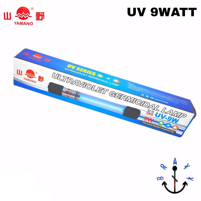 Lampu UV Aquarium Yamano 9 Watt Pembasmi Lumut