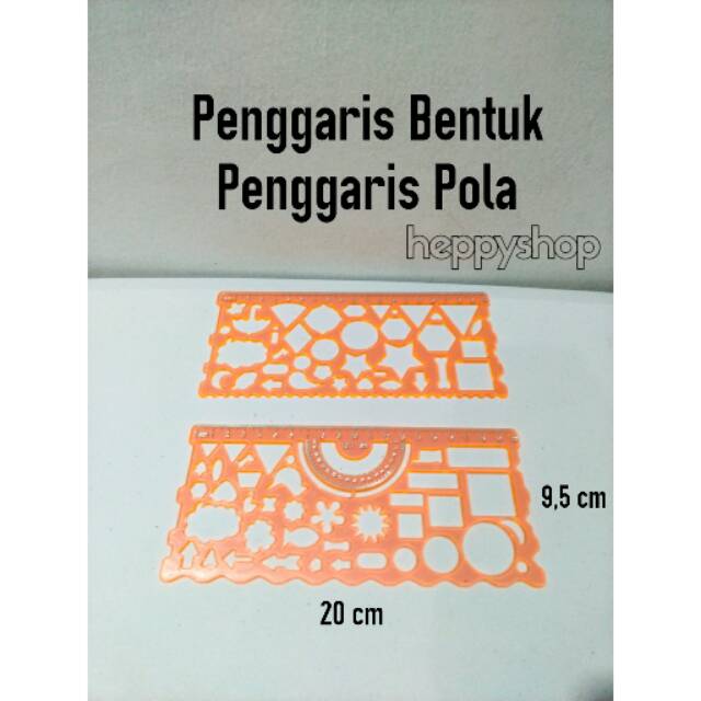 Penggaris Bentuk Penggaris Pola Shopee Indonesia