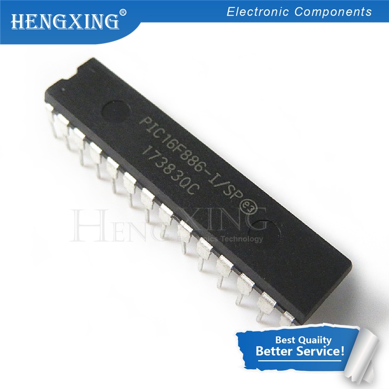 100pcs Ic PIC16F886-I / SP PIC16F886ISP PIC16F886 16F886-I / SP DIP-28