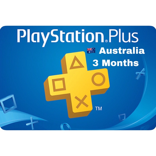 Playstation Plus (PSN Plus) Australia 3 