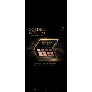 IVAN GUNAWAN PALET KOSMETIK ,setiap pembelian palet igc golden wishdom akan mendapatkan box organise