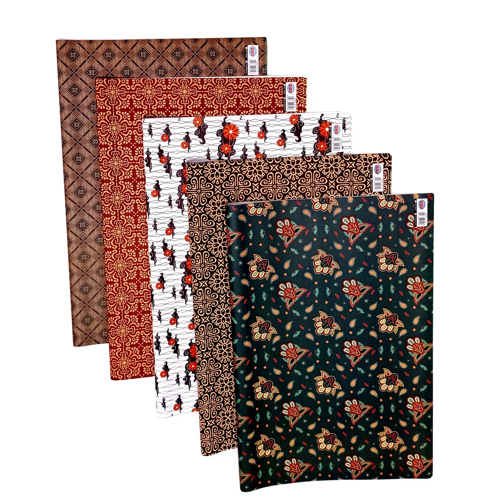 Grosir kertas kado Sidu sinar dunia motif Batik isi 50 lembar