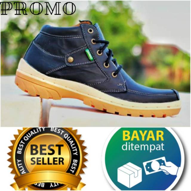 Cod Sepatu kulit pria original kickers hitam Shopee Cod Sepatu kulit pria original kickers hitam Shopee