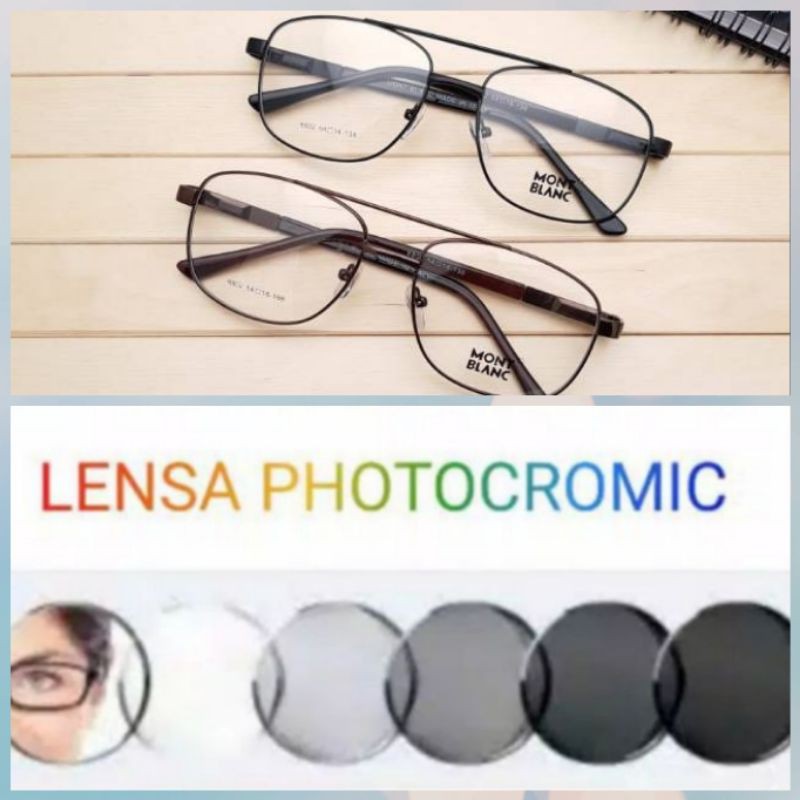paket frame dan lensa.. Frame montblanc 6802 kacamataku