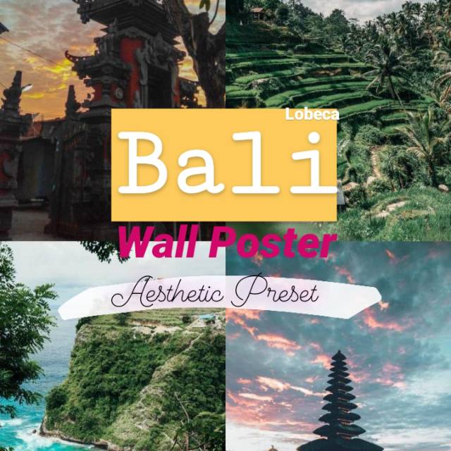 

ISI 24 SIZE BESAR Aesthetic Bali Poster TERMURAH