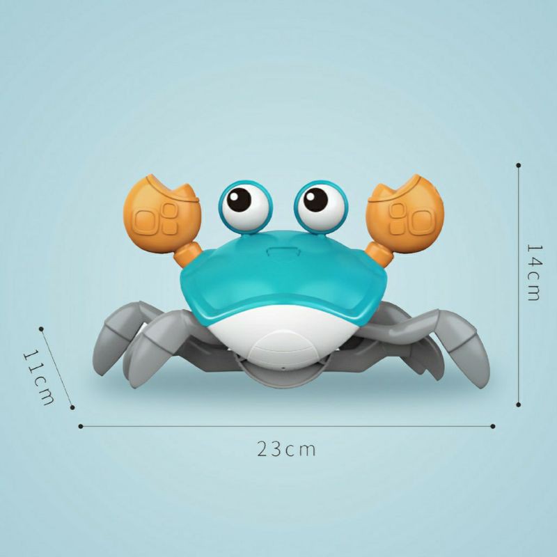 Mainan Mandi Bayi Boneka Octopus Gurita Kepiting Berjalan Renang Terbaru Walking Crab Baby Bath Swim Toys Edukasi