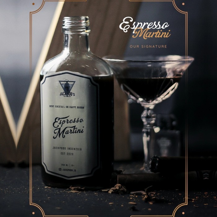 

⭐⭐⭐⭐⭐TERATAS Espresso Martini