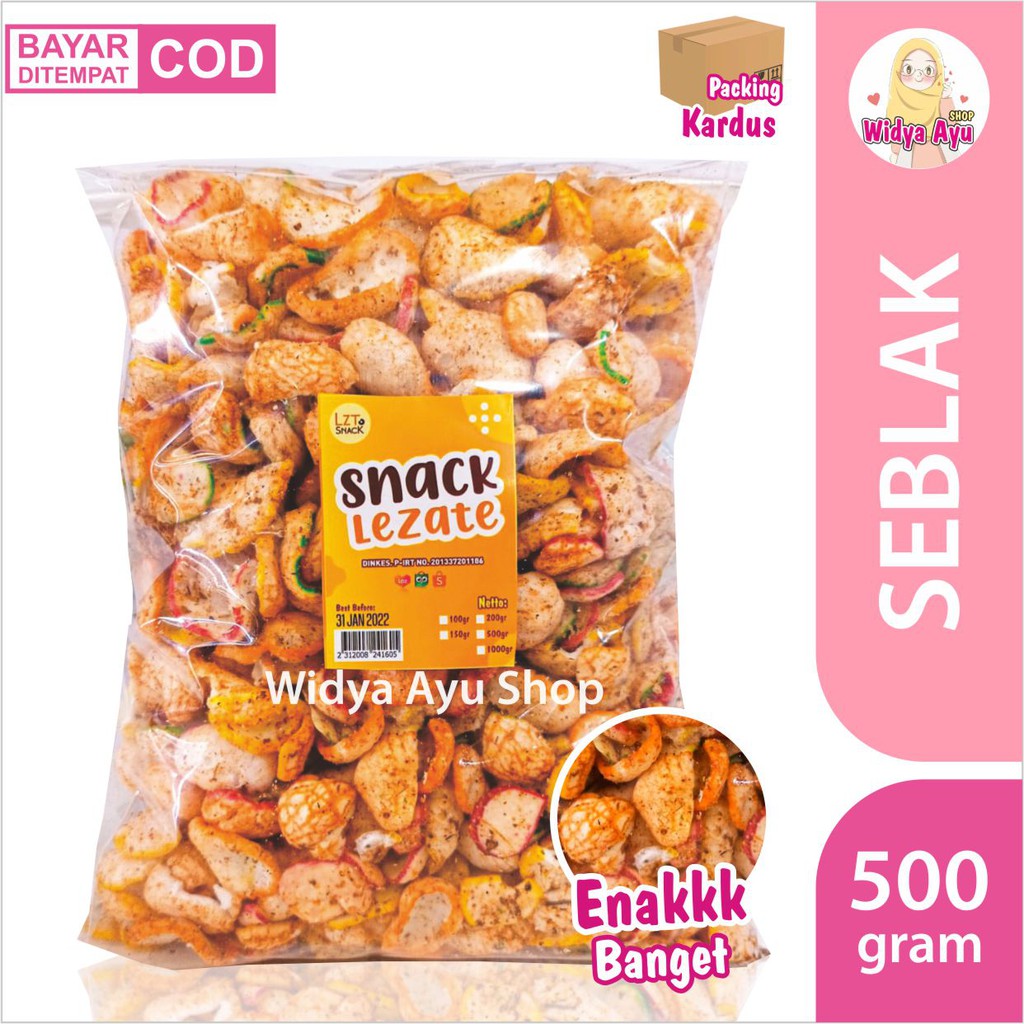 

Seblak Kering Pedas 500gr / Seblak Bandung / Krupuk Seblak Bantet Kiloan Murah Widya Ayu Shop