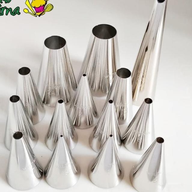 

Ready Stok Spuit 2 Decorating Tip - Bulat - Round - Writing Tip - no. 2 EAH