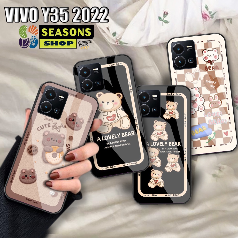 [Vivo Y35 2022] Softcase Vivo Y35 Terbaru - Softcase Vivo Y35 2022 - Softcase Kaca Vivo Y35 - Softca