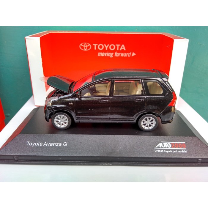 COD Miniatur Toyota Avanza G Hitam Diecast Mobil Mainan Ori Harga Murah BERKUALITAS