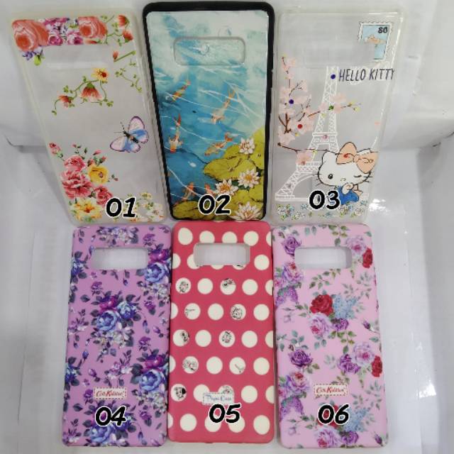 Softcase gambar samsung Note 8