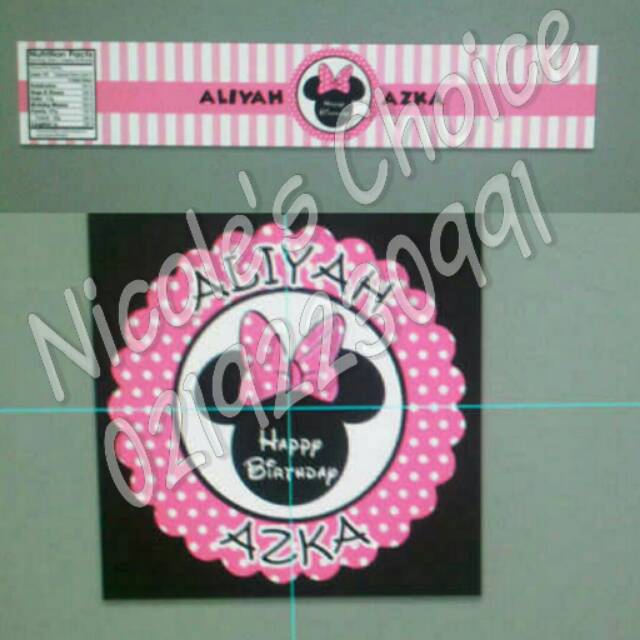 

Penambahan tulisan /penambahan jumlah pada cupcake topper/request pesanan khusus