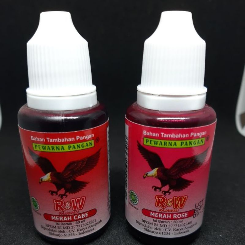 

R&W Rajawali Pewarna Makanan Tetes 30ml
