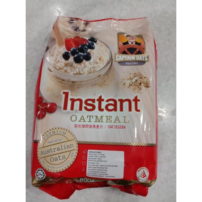 

Promo Awal tahun Captain Oats Instant Oatmeal Promo Awal tahun
