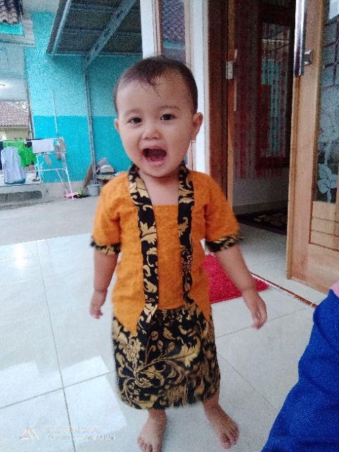 Dress Anak Batik Perca 1 - 2 Setengah