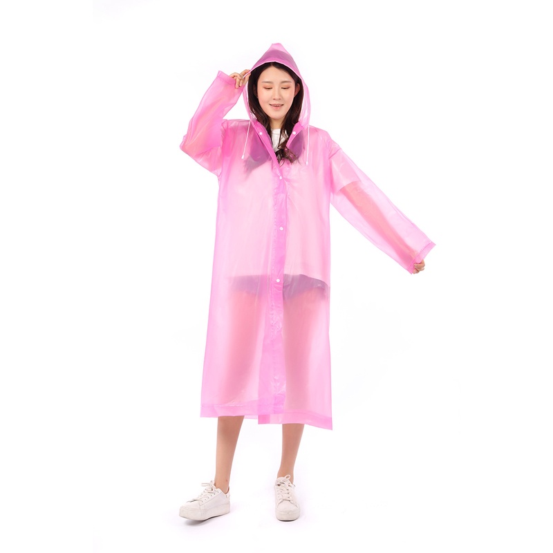 Jas Hujan Korea Fashion Poncho Model Polos Banyak Warna