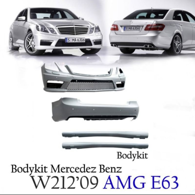 body kit Mercy Bodykit mercy W212 2009 GRT duraflex material, HIGH QUALITY