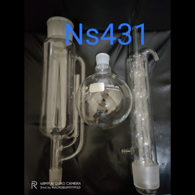 soxhlet set  extractor 1000ml duran