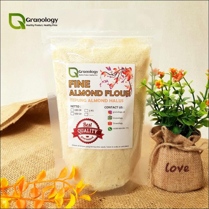 

TEPUNG ALMOND / ALMOND BUBUK / ALMOND FLOUR (500 GRAM) BY GRANOLOGY