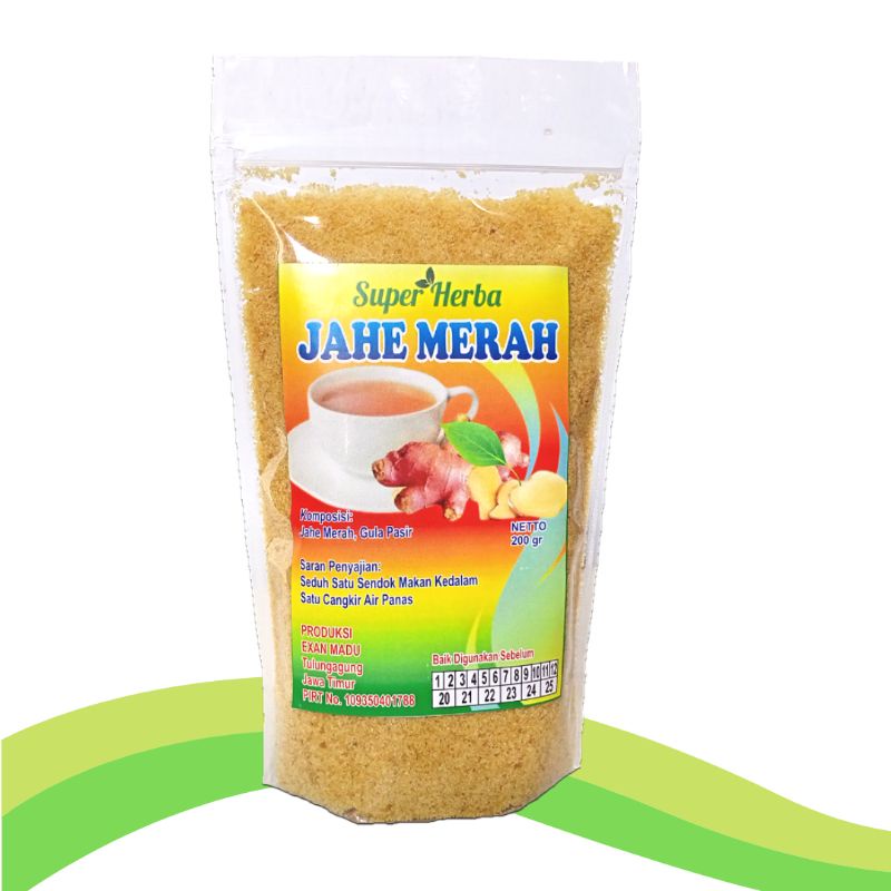 

Jamu Jahe Merah Instan Super Herba
