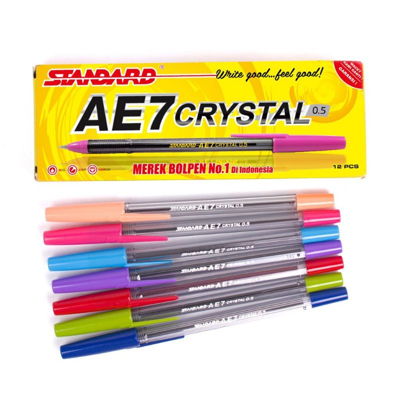 Pulpen Standard Pen AE7 Crystal 0.5