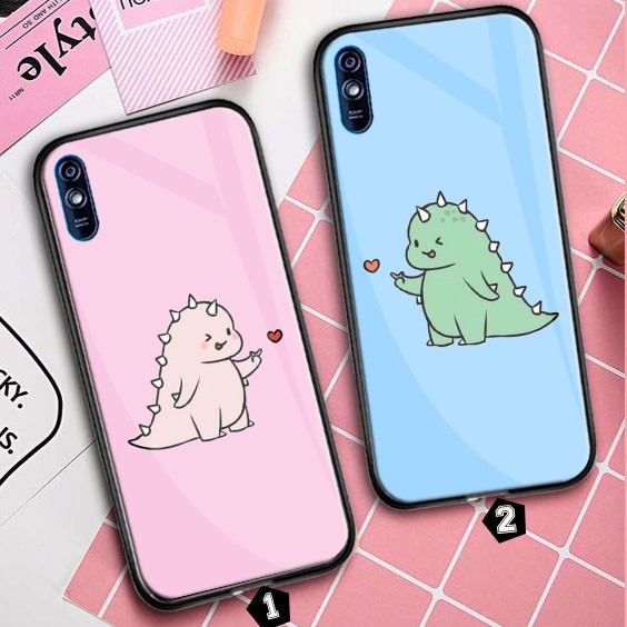 Softcase Kaca [M141] REDMI 9A - Softcase Glass - Kesing Kaca - Mirror Case - Case Kaca XIAOMI REDMI