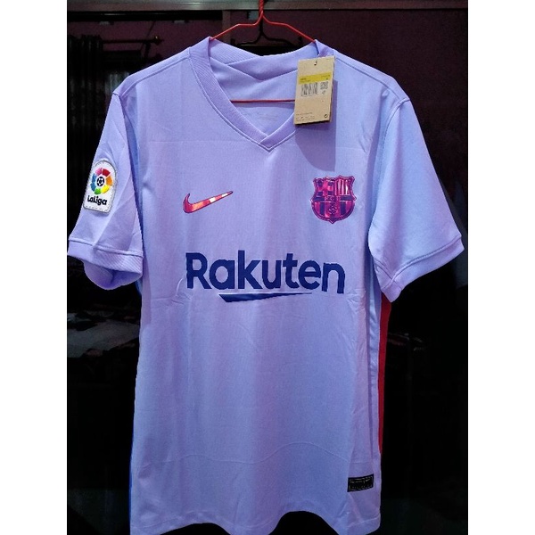 Jersey Barcelona Barca Away Ungu 2021/2022