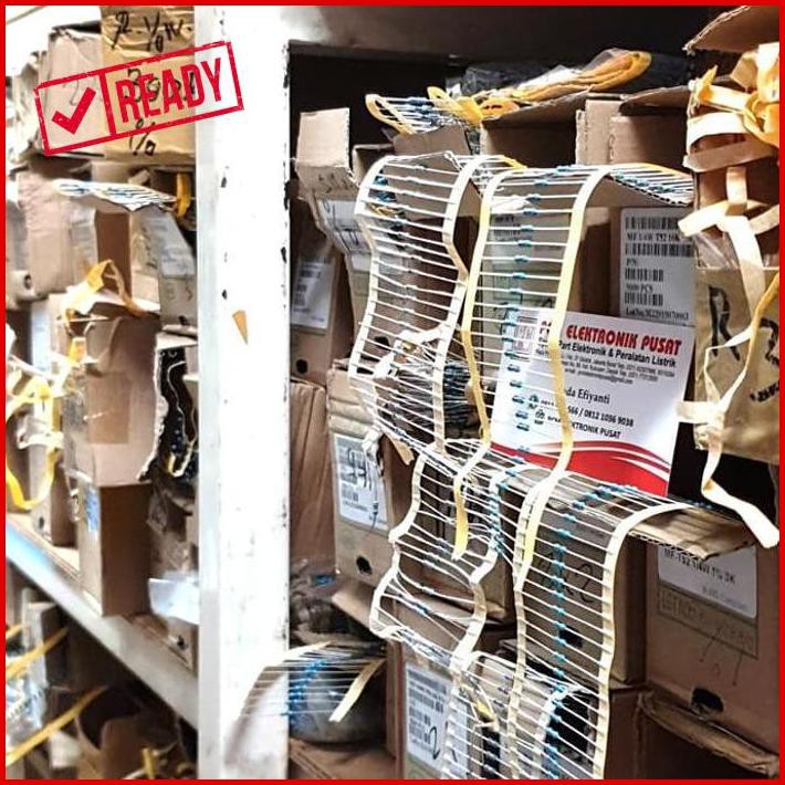 Resistor Metal Film 18K Ohm 1% 1/4 0.25 Watt Taiwan Pcmel29 Ayo Beli