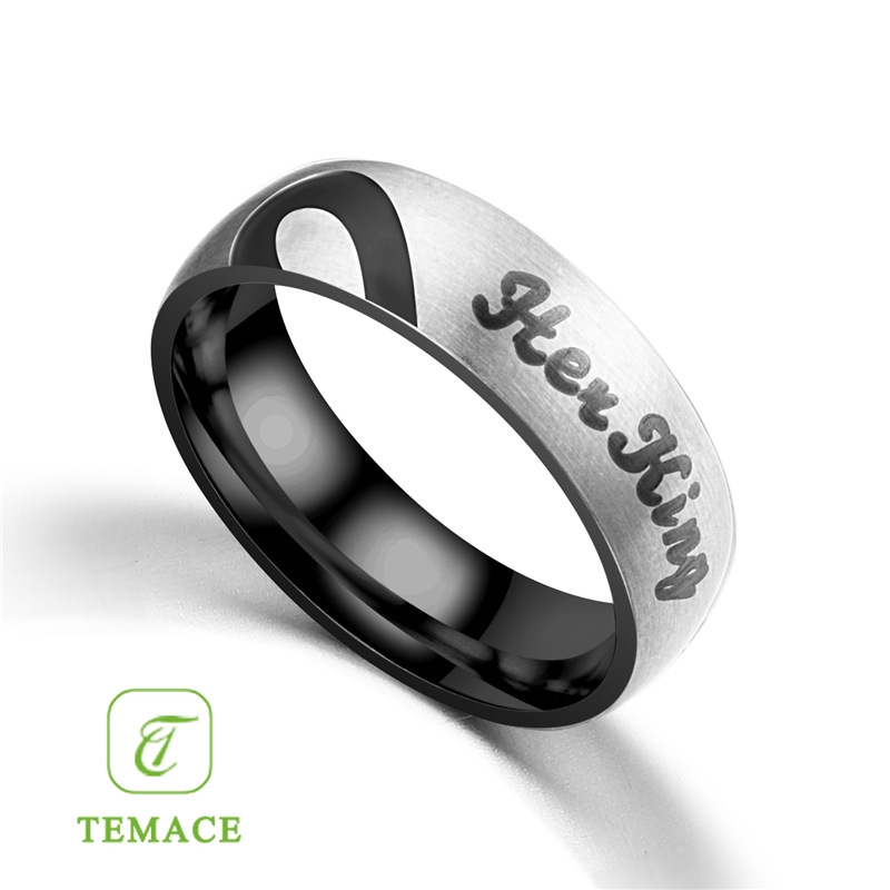 Cincin Titanium CNJ0018 - Permata Diamond Anti Karat Selamanya